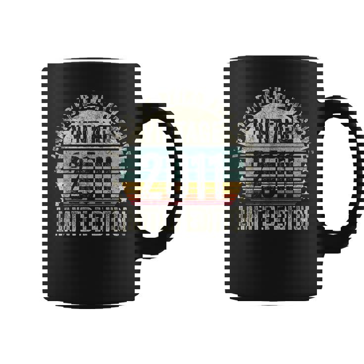 Vintage 2011 T For Retro 2011 Birthday コーヒーマグ