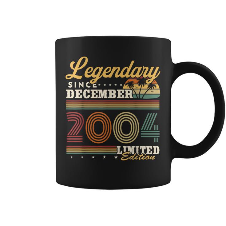 Vintage Cadeau Anniversaire 20 Ans Nés En Décembre 2004 Tasse