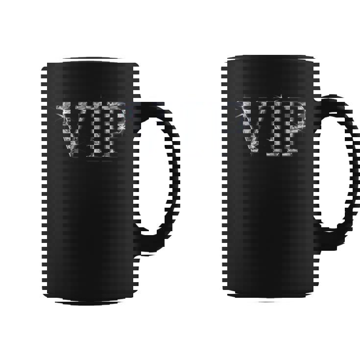 Vip【ダイヤモンド風 フォント】面白い コーヒーマグ