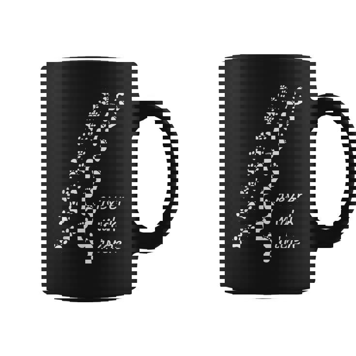 Never Walk Alone Para Dueños De Perros Taza de café