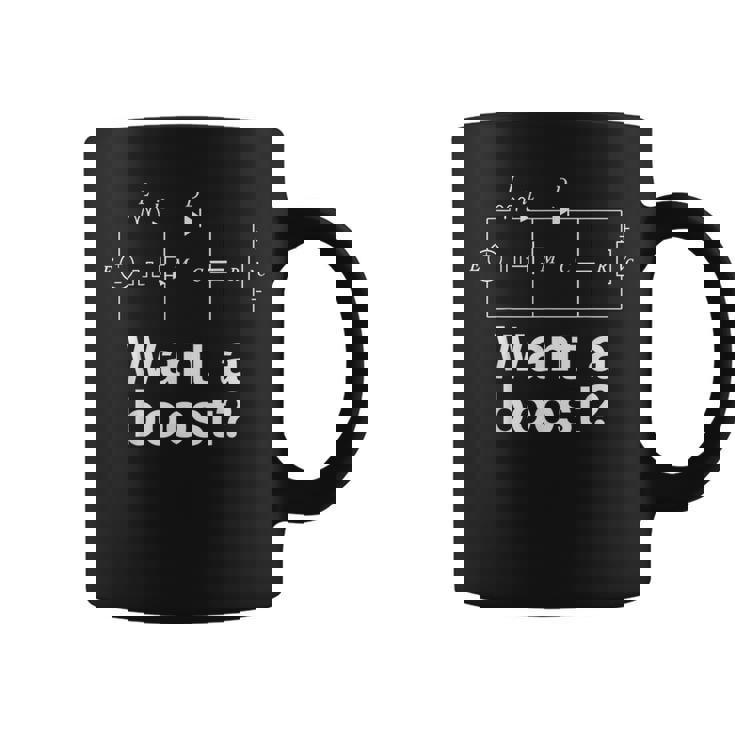 Want A Boost おもしろ電気エンジニア 電気技師 サーキット コーヒーマグ