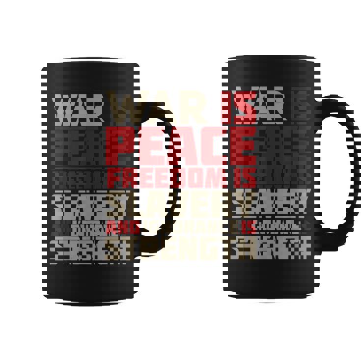 War Is Peace 引用tシャツ コーヒーマグ