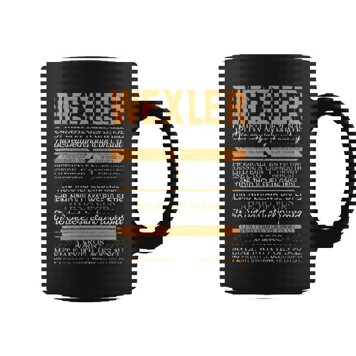 Wexler Completely Unexplainable Notices Everything But Won’T Say It Name Coffee Mug