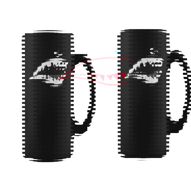 Ww2 ノーズアート第二次世界大戦退役機シャークノーズアート コーヒーマグ