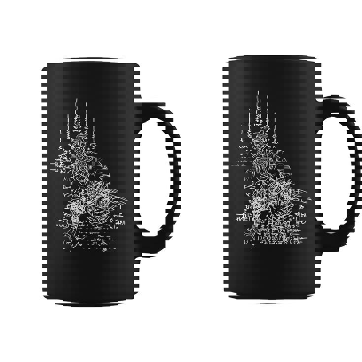 Yantraak Yant Diwali Hanuman 仏経 タイ タイ コーヒーマグ