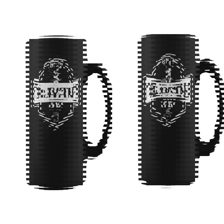 Yellowstone River モンタナフライフィッシング 長袖tシャツ コーヒーマグ