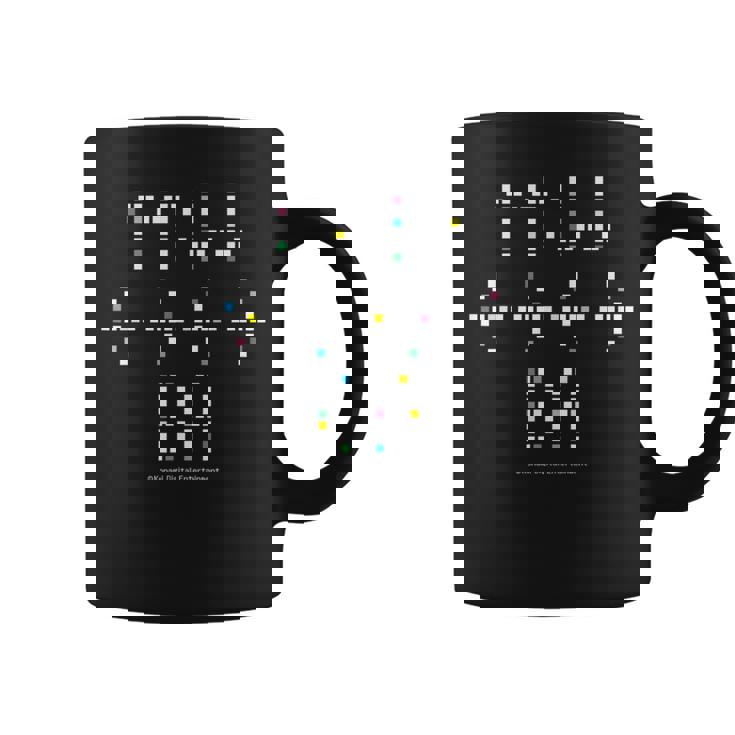 「グラディウス」上上下下左右左右ba タイル コーヒーマグ