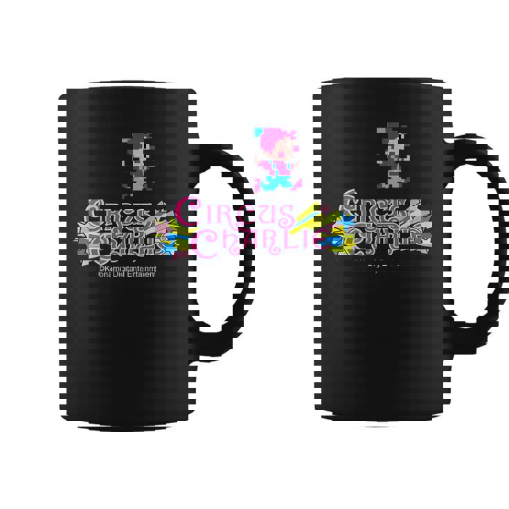 「サーカスチャーリー」ロゴ&キャラクター コーヒーマグ