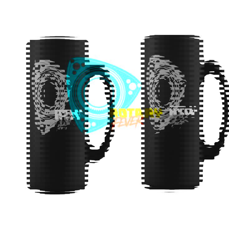 「ロータリーフィーバー」ロータリーエンジン コーヒーマグ