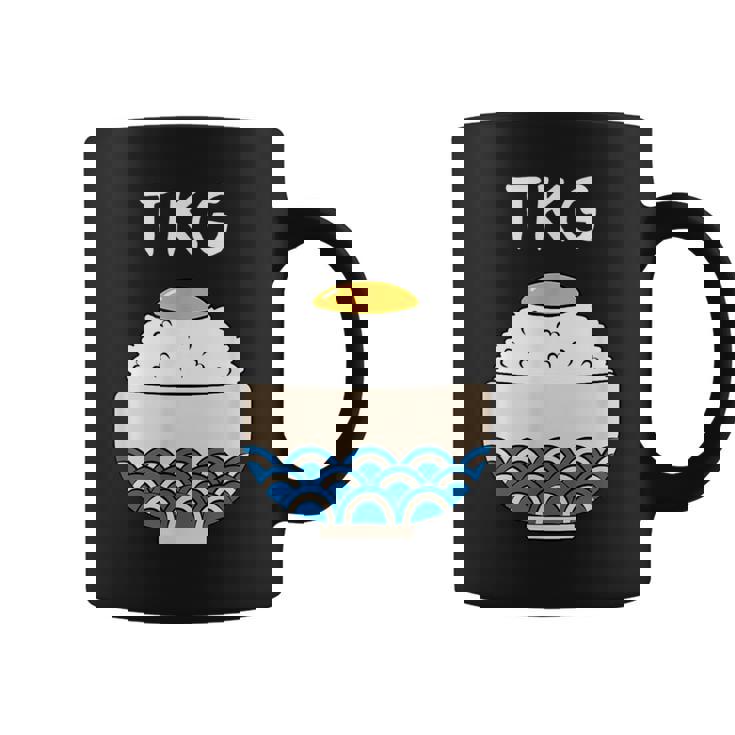 【Tkg】たまごかけごはん 卵 白飯 米 ご飯 おもしろ 可愛い 面白い ユーモア ギャグ ネタ ウケ狙い 笑える 変な コーヒーマグ