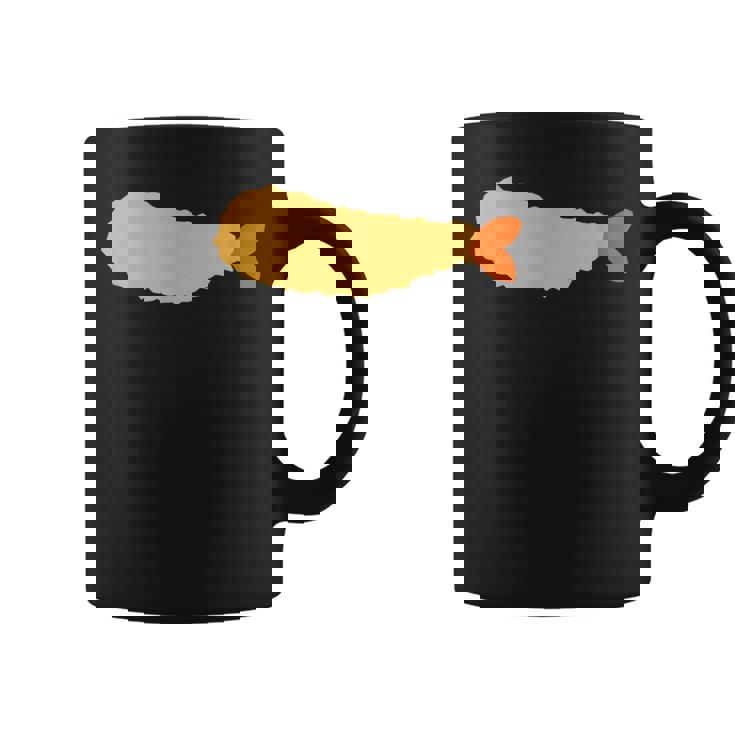 【エビフライ】えびふらい 海老 えび 蝦 エビ おもしろ 面白い シンプル イラスト おしゃれ 可愛い ネタ ウケ狙い コーヒーマグ