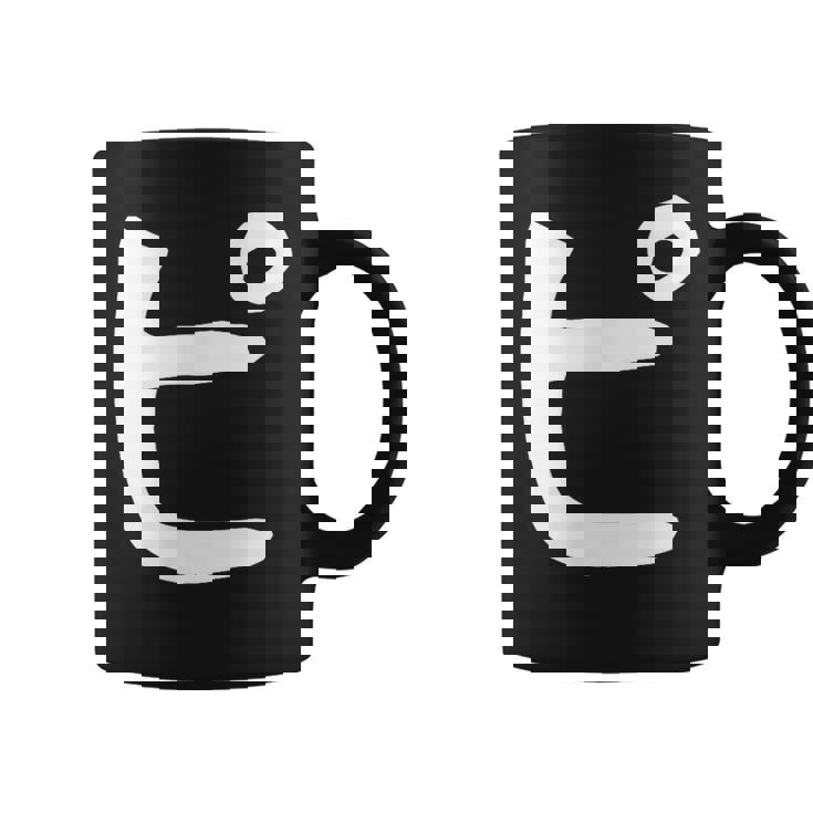 【ピ】カタカナ 一文字 可愛い 日本語 面白い おもしろ ネタ 筆文字 片仮名 五十音 文字 かっこいい ウケ狙い 毛筆 コーヒーマグ