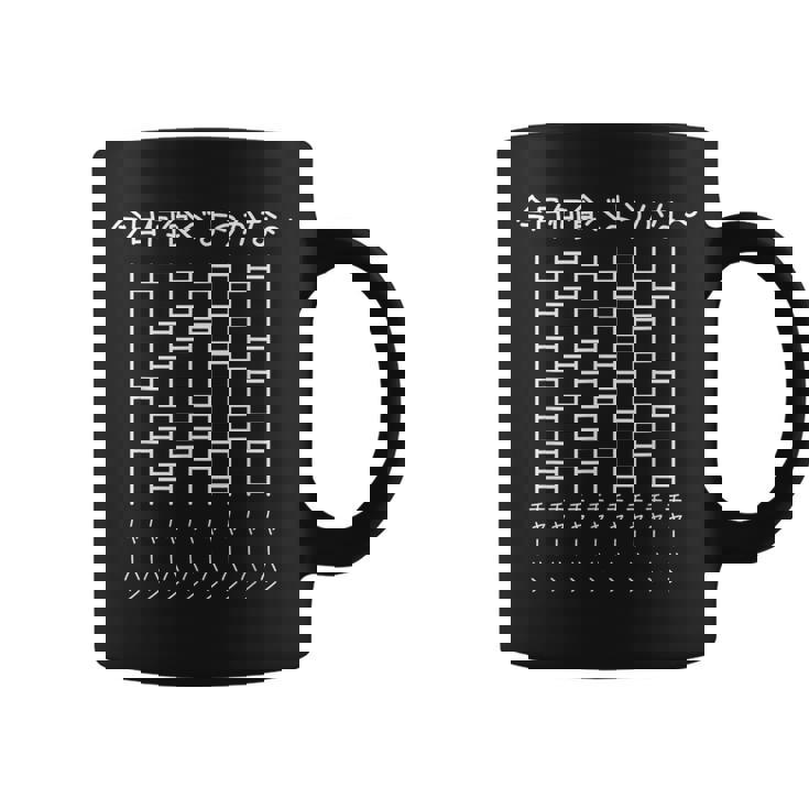 【今日何食べようかな チャーハン】あみだくじ 中華料理 遊び心 おもしろ 面白い ユーモア ネタ ウケ狙い 笑える 変な コーヒーマグ