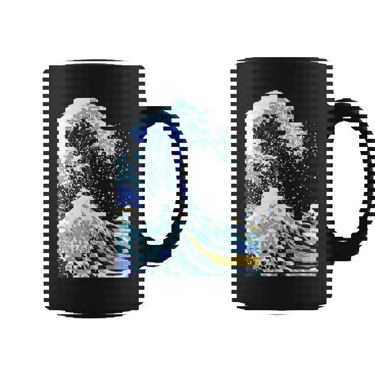 【神奈川沖浪裏】葛飾北斎 和柄 日本のお土産 贈り物 ギフト コーヒーマグ