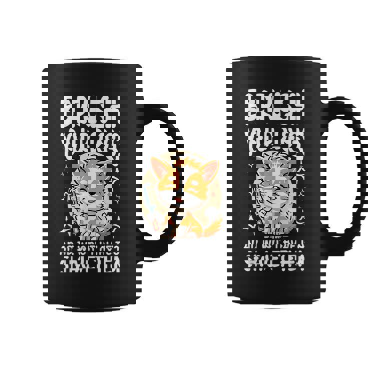 あなたの犬をブラッシングして、私はそれらを剃る必要はありません コーヒーマグ