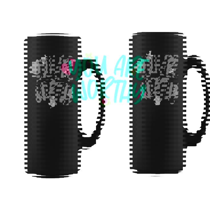 あなたはふさわしい コーヒーマグ