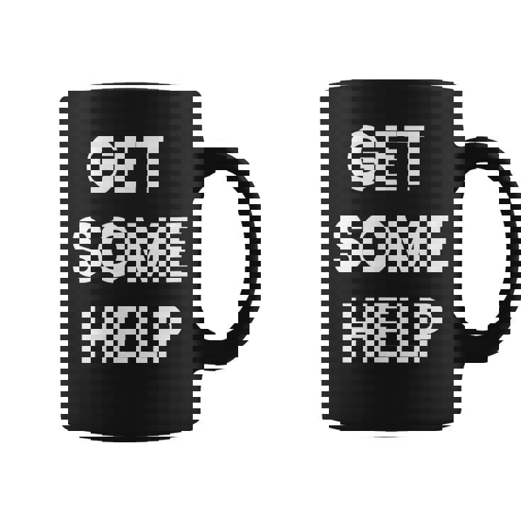 いくつかのヘルプを コーヒーマグ