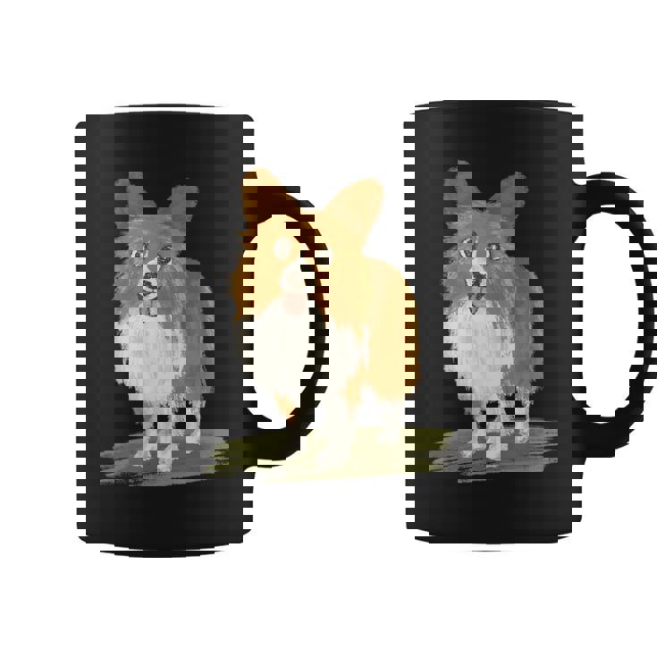 いぬ シェルティ 子犬 ペット かわいい 動物 イラスト コーヒーマグ