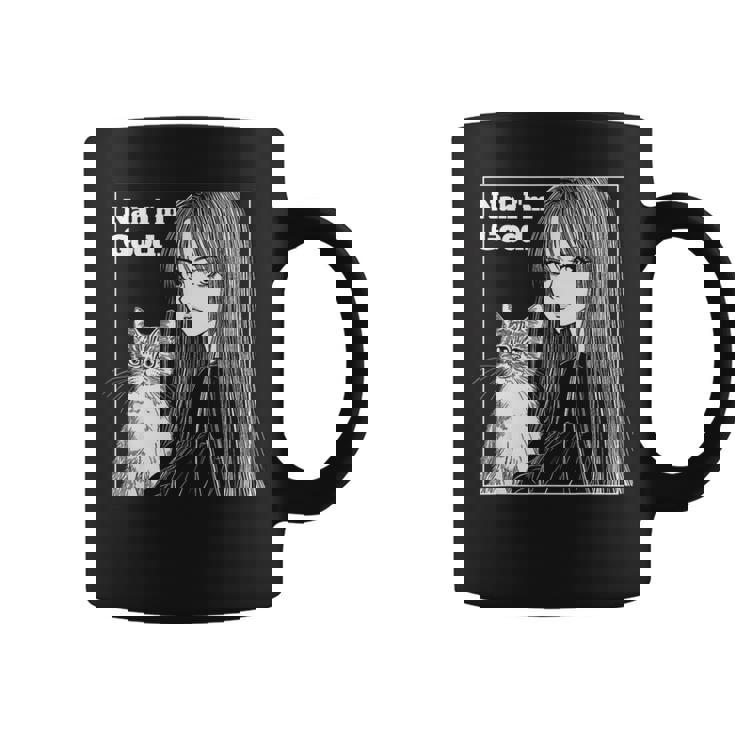 いや 猫と一緒にいい女 80年代 アニメ ヴィンテージ 漫画 コーヒーマグ