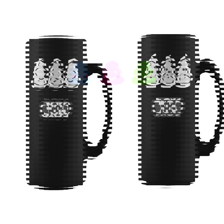 うんこ くん《3 スリー》【Unko】うんち ポップ ゆるくて かわいい キャラクター イラスト コーヒーマグ