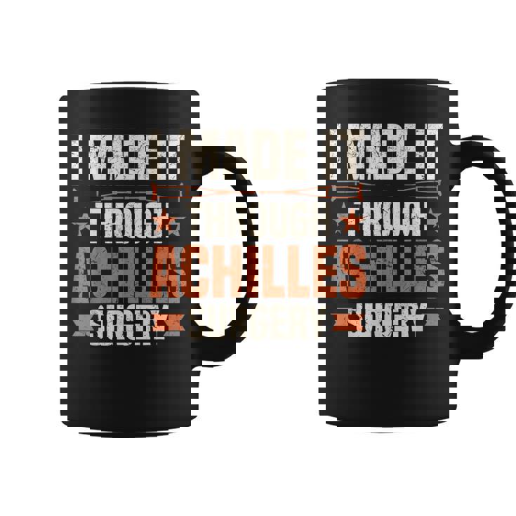 おかしな手術 サバイバー デザイン リカバリー アキレス手術 コーヒーマグ