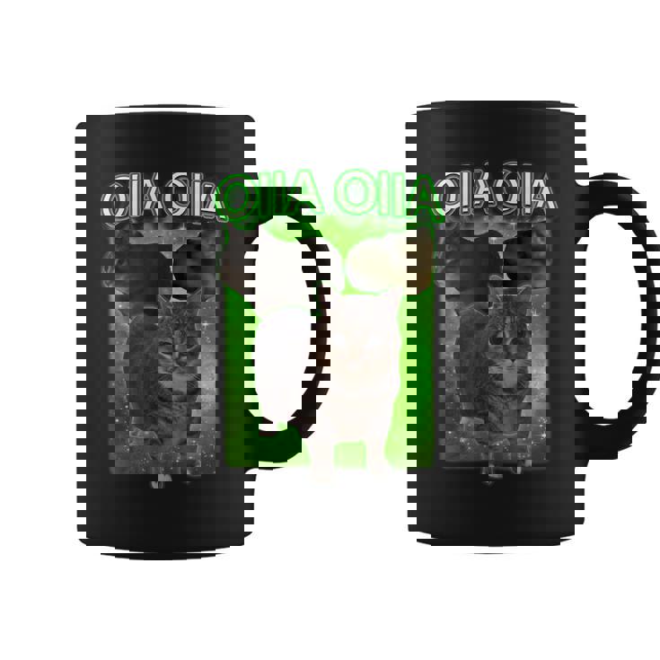 おもしろいいいあ オイア スピニングキャット ミーム おおいいあい 猫 コーヒーマグ