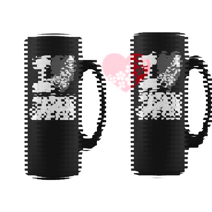 おもしろい日本の国旗 愛 日本のフランスの旗 I Love Japan Meme コーヒーマグ