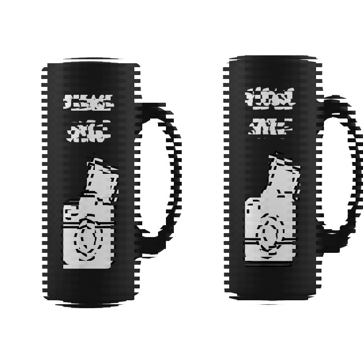 お願い スマイル アート オブ 写真 カメラマン カメラマン コーヒーマグ