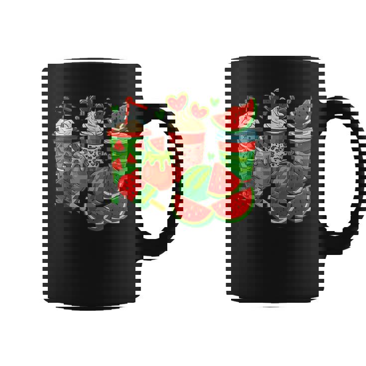 かわいい スイカ好き 夏 フルーツ スイカ アイスコーヒー コーヒーマグ