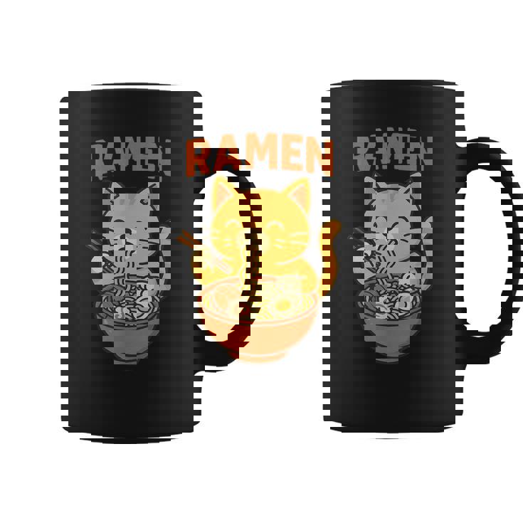 かわいい ラーメン 猫 和麺 コーヒーマグ