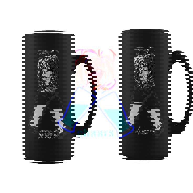 かわいい 可愛い 女の人 若い 美人 イラスト 日本 きれい コーヒーマグ