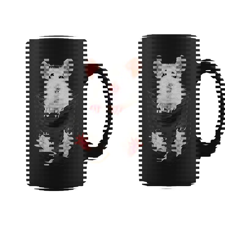 かわいいねずみポケットネズミ好き コーヒーマグ