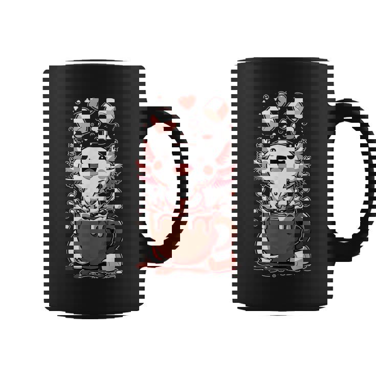 かわいいウーパールートル ホット チョコレート マシュマロ チョコレート ウーパールーパー コーヒーマグ