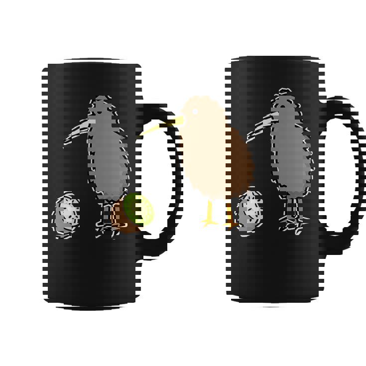 かわいいキウイの鳥と果物 ニュージーランド コーヒーマグ