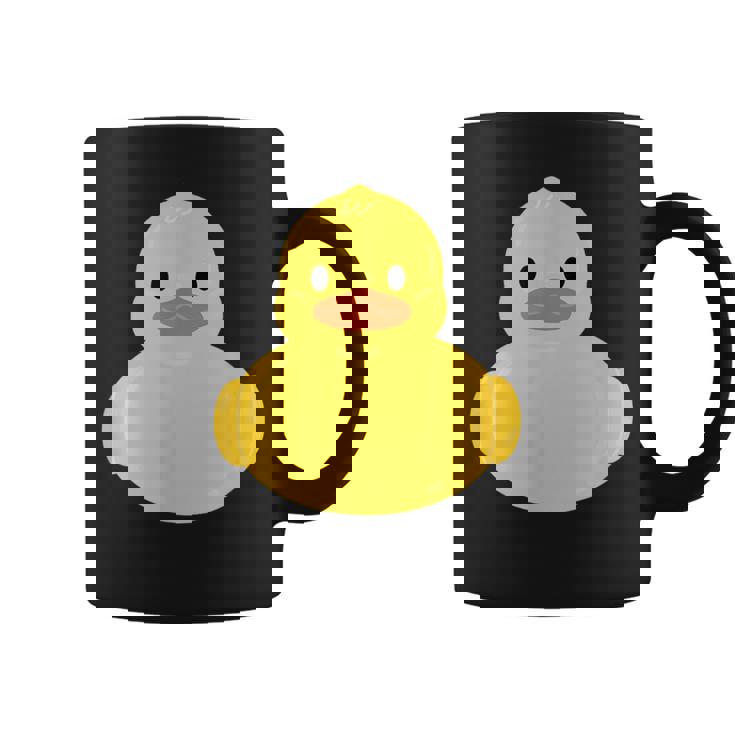 かわいいゴム製アヒルのアヒル コーヒーマグ