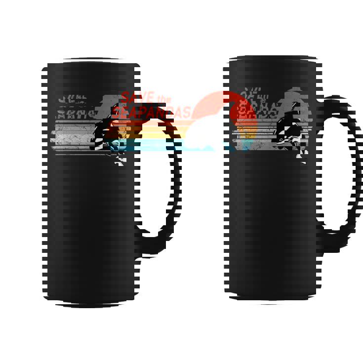 かわいいシャチave Theeapandas コーヒーマグ