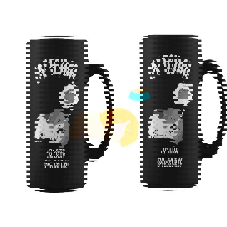 かわいいスリーピングビーグル ペット愛好家のための面白い犬のデザイン コーヒーマグ