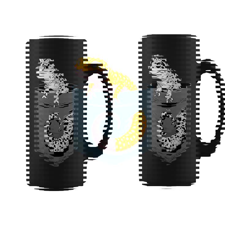 かわいいヒョウゲッコ トカゲ爬虫類 ヒョウ ヤモリのお父さん用 コーヒーマグ