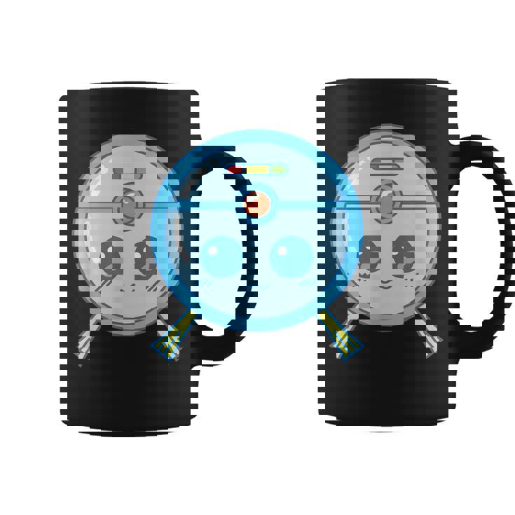 かわいいロボット掃除機掃除カワイイキッズ コーヒーマグ