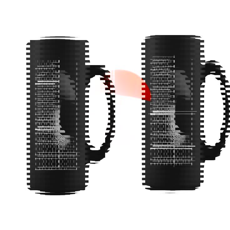 きのこ 建築 アート イラスト モチーフ きのこ コーヒーマグ