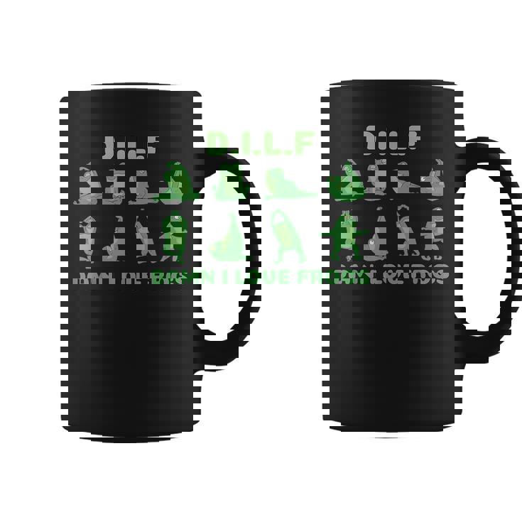 くそー私はカエルが大好きdILF コーヒーマグ