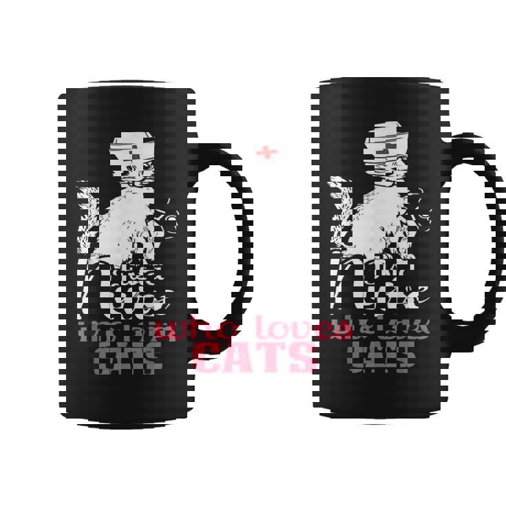 ただの猫好きナースおもしろいネコナース コーヒーマグ