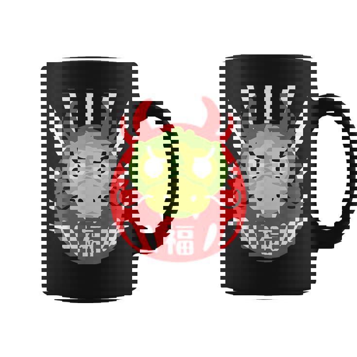 だるま、Daruma Year Of The Dragon、辰年、だるま コーヒーマグ