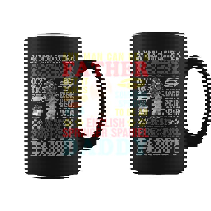 どんな男でも父親になれる！スペシャルイングリッシュ・スプリンガー・スパニエルパパ コーヒーマグ