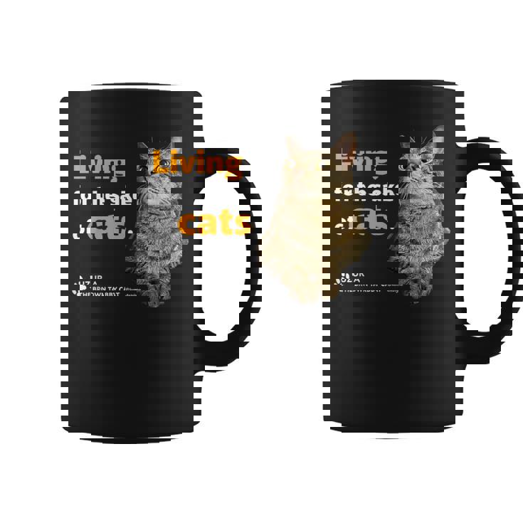 ねこのために生きてる 猫 かわいい キジトラ猫 Cat コーヒーマグ