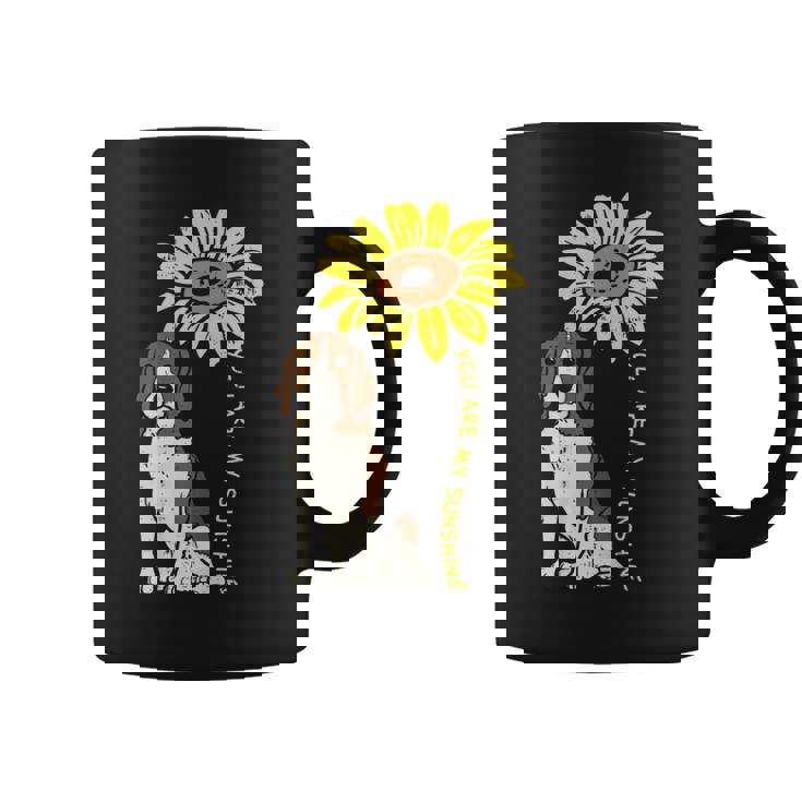 ひまわり サンシャイン ビーグル 動物 ペット ハウンド 犬 恋人 ギフト コーヒーマグ