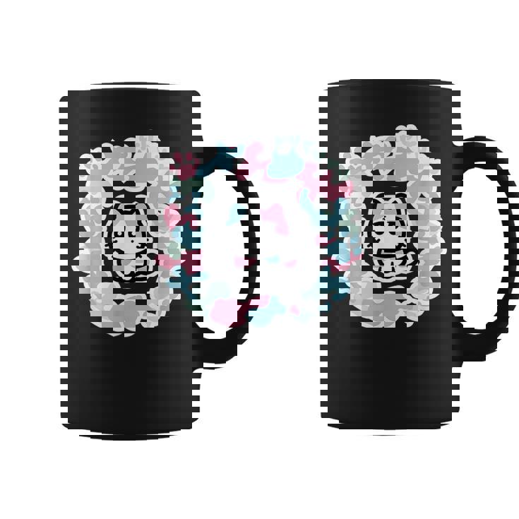 びーえするるる【Bsテレ東公式】カモフラージュ柄tシャツ（ブラック） コーヒーマグ