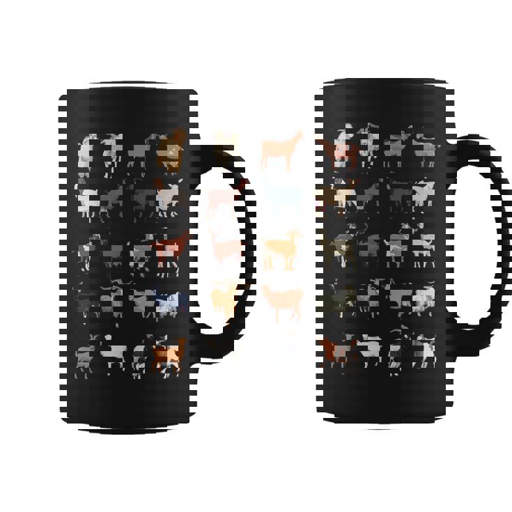 ふれあい動物園 たくさんのヤギ コーヒーマグ