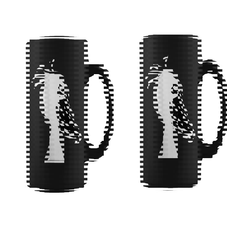 みんな大好きハシビロコウ 動かない鳥 はしび郎クラブ オリジナルデザイン イラスト おもしろ モノクロ コーヒーマグ