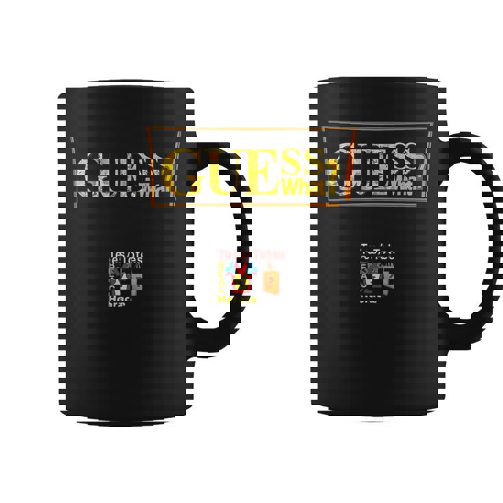 もっと見る。プラスデザイン、Guess What_、ティーセットティートップ コーヒーマグ